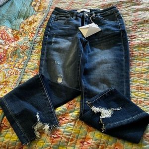 KanCan high rise ankle skinny jeans sine 7/27 NWT